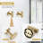 Premium 10-Piece Bathroom Hardware Set - SUS304 Stainless Steel Towel Bar Holder With Wall Mounted Round Racks, Toilet Paper Holder, Towel Rings And Coat Hooks For Modern Bathroom Decor-114531945