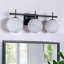 Bathroom Vanity Light With Round Shape Cloud Glass Shade-1940587574-1941913648