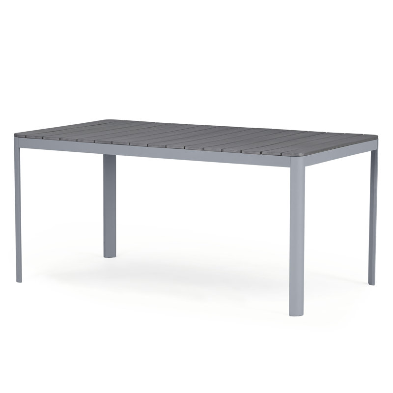 Table de salle à manger d'extérieur en aluminium Satoru