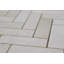 Cordelio 1" x 3" Natural Stone Heringbone / Chevron Wall & Floor Tile-51371948