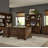 Deryn 65.6'' W Credenza Desk in Brown