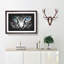 Bright Blue Cat Eyes - Picture Frame Painting Print-56855086-56855085