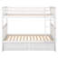 Lit superposé convertible simple au-dessus de simple avec tiroirs de rangement-810094317