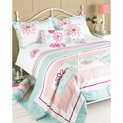 Harriet Cotton Blend, Polyester Floral Bedspread