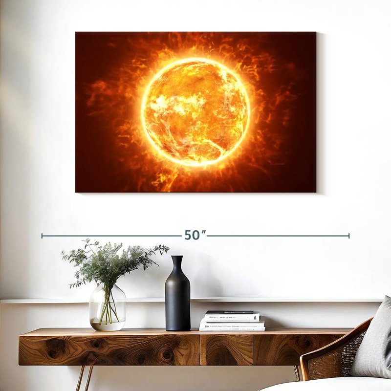 Oberle Scorching Sun, 26" H x 39" W