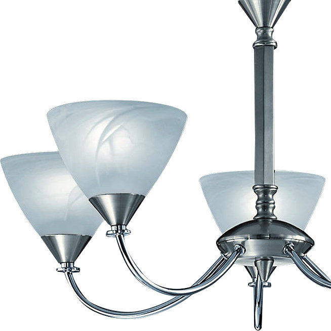 Millstone 5 - Light Shaded Chandelier
