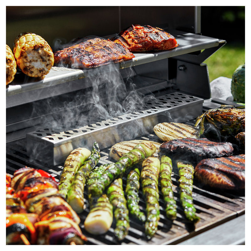 BBQ+ Dishwasher Safe Stainless Steel Smoker Box