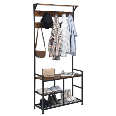 Keever 84 cm Clothes Rack