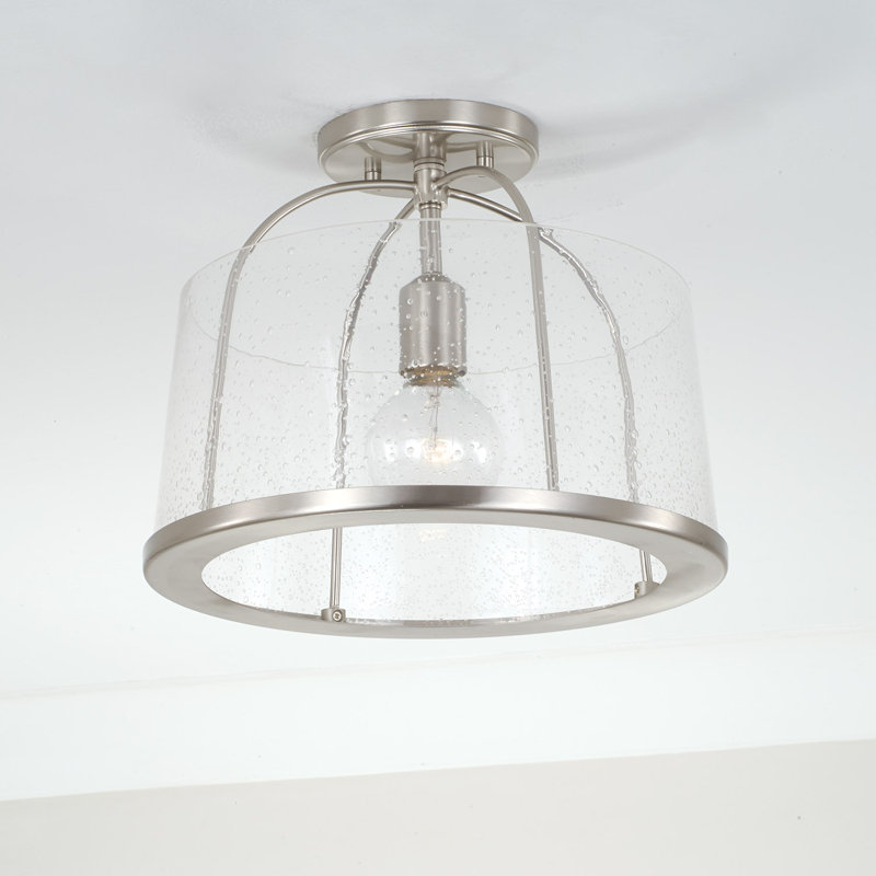 Lenhart 1 - Light Simple Pendant, Brushed Nickel
