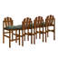 Tabouret de comptoir rembourré Mid-Century avec structure en bois d'hévéa de 26,5 po Garner-129915549-129915548