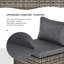 Gennett Wicker Outdoor Armless Lounge Chair-1912260441