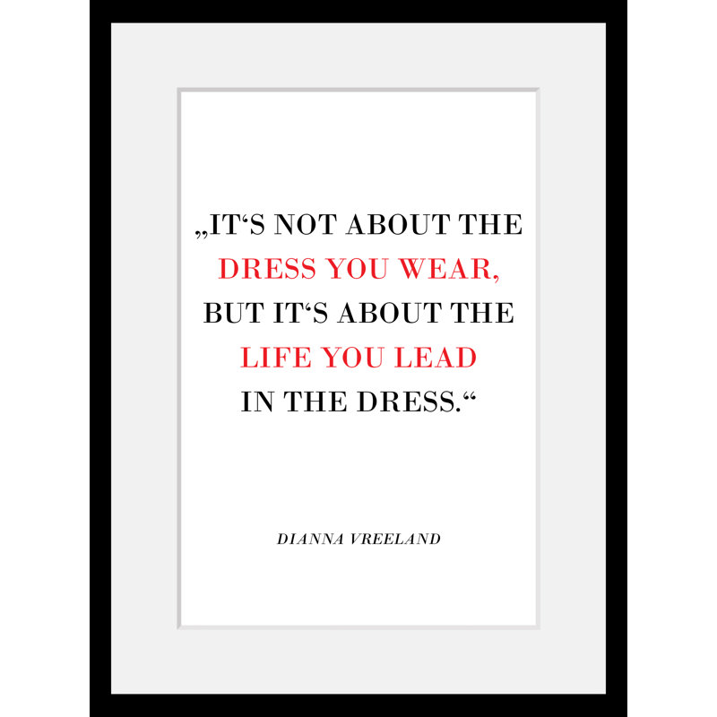 Lettering - Single Picture Frame Print
