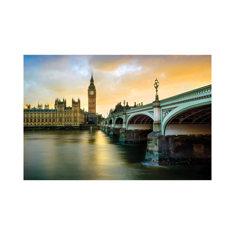 Big Ben And Palace Of Westminster IV by Susanne Kremer - Wrapped Canvas Print, 66.04 cm H x 45.72 cm W x 1.91 cm D