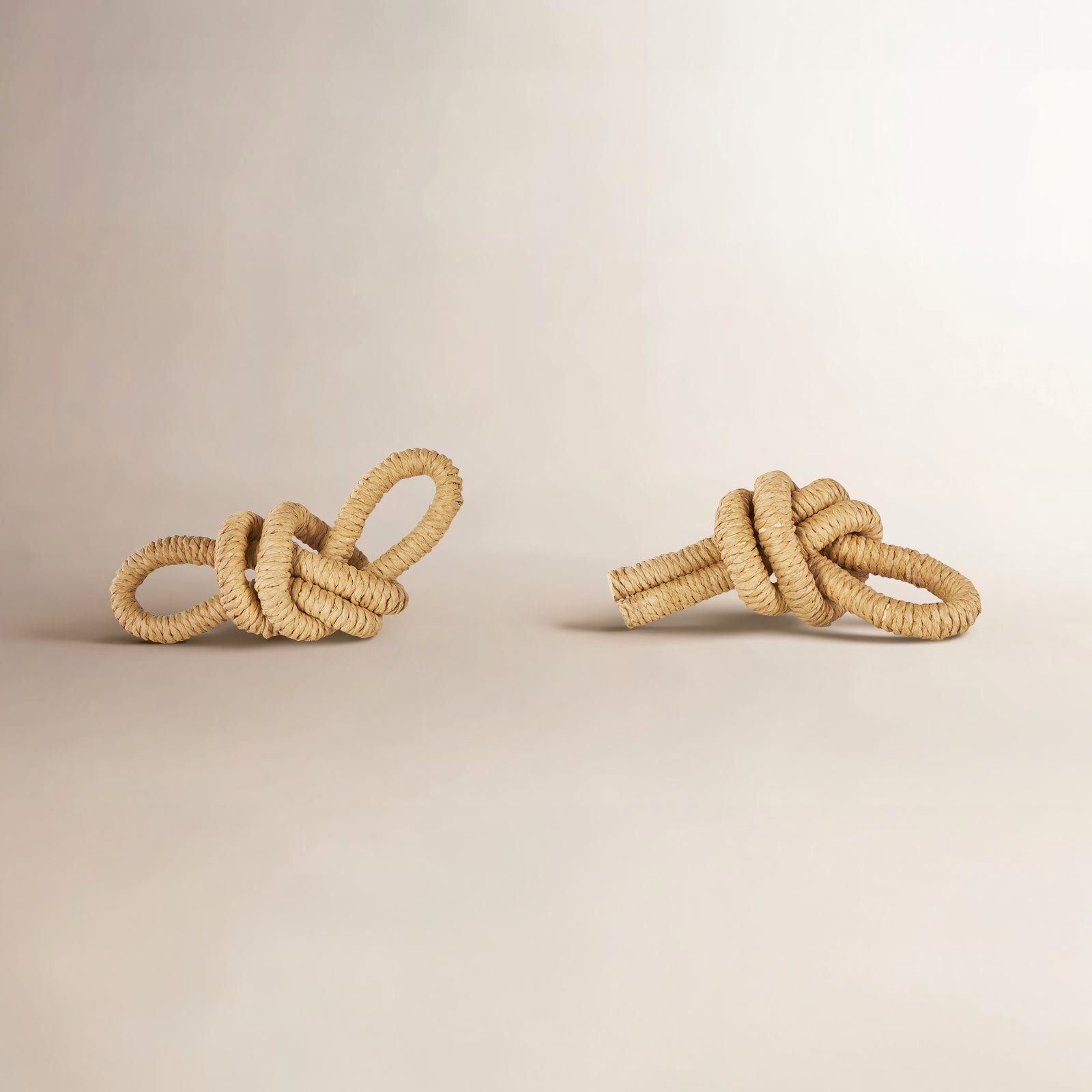 Paper Woven Knot Sculpture Set