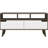 Oslo TV Stand For Tvs Up To 51 Inches, With Two Drawers, Four Legs, And Three Open Shelves For Ample Storage And Display