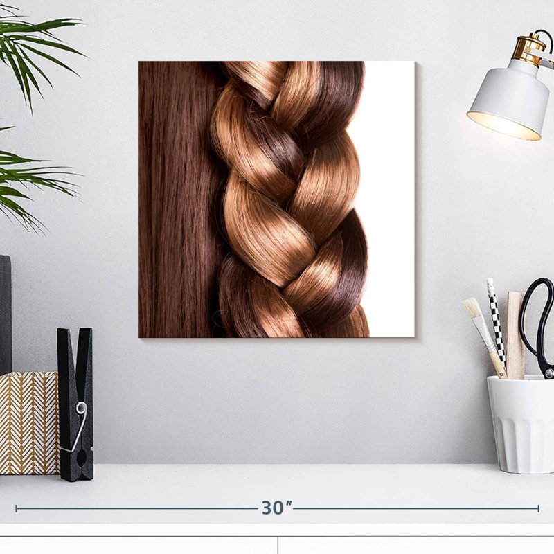 Shuttleworth Hair Braid, 16" H x 16" W