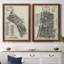 Quays of London III - ensemble de 2 peintures encadrées-59998155-59998156