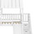 Lilith Kids Twin Over Twin Bunk Bed with Trundle-771603440