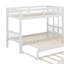 Lit simple avec lit gigogne coulissant-102463240