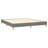 Box Spring Bed Frame Dark Grey Queen Fabric -308647519-308647516