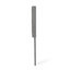 Tête de lit contemporaine très grand / très grand avec bordures gaufrées et passepoilées, tête de lit réglable en tissu gris 48,5 - 53 po-129990001