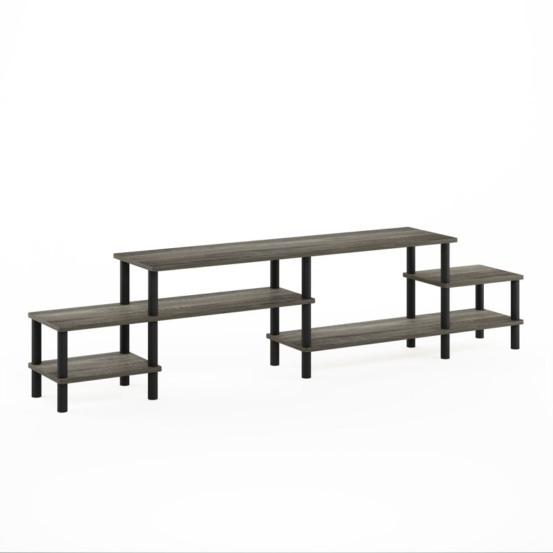Emiliann TV Stand for TVs up to 60", French Oak Grey/Black
