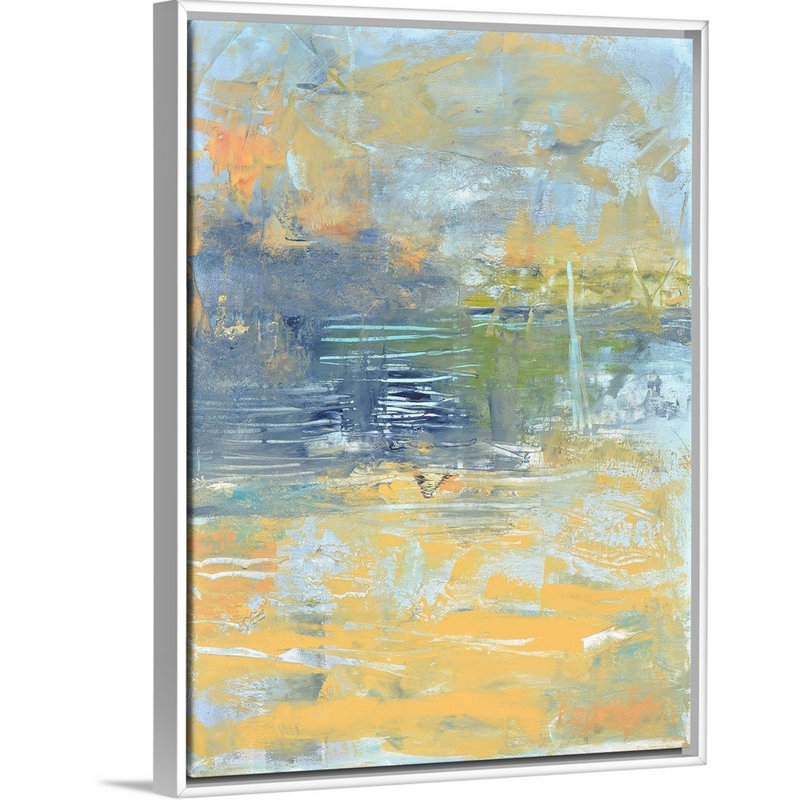 "Chesapeake Bay" par Mila Apperlo, reproduction d’art sur toile, 26" H x 20" W x 1.75" D, Toile blanche encadrée