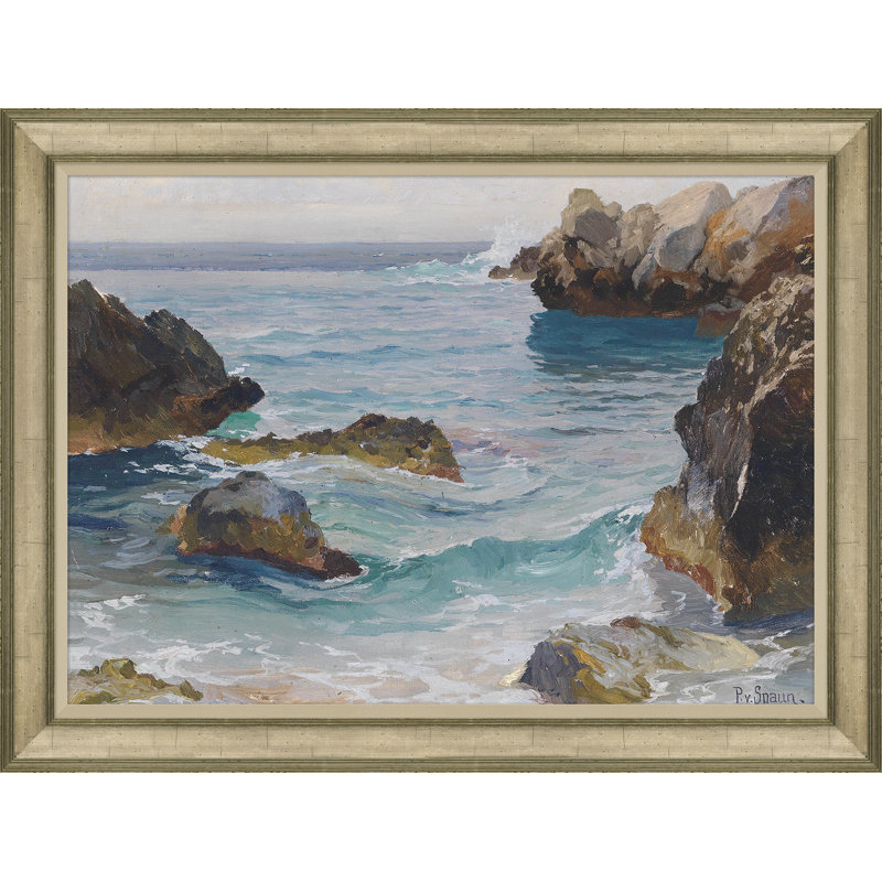 Seascape Surf Print by Spaun
