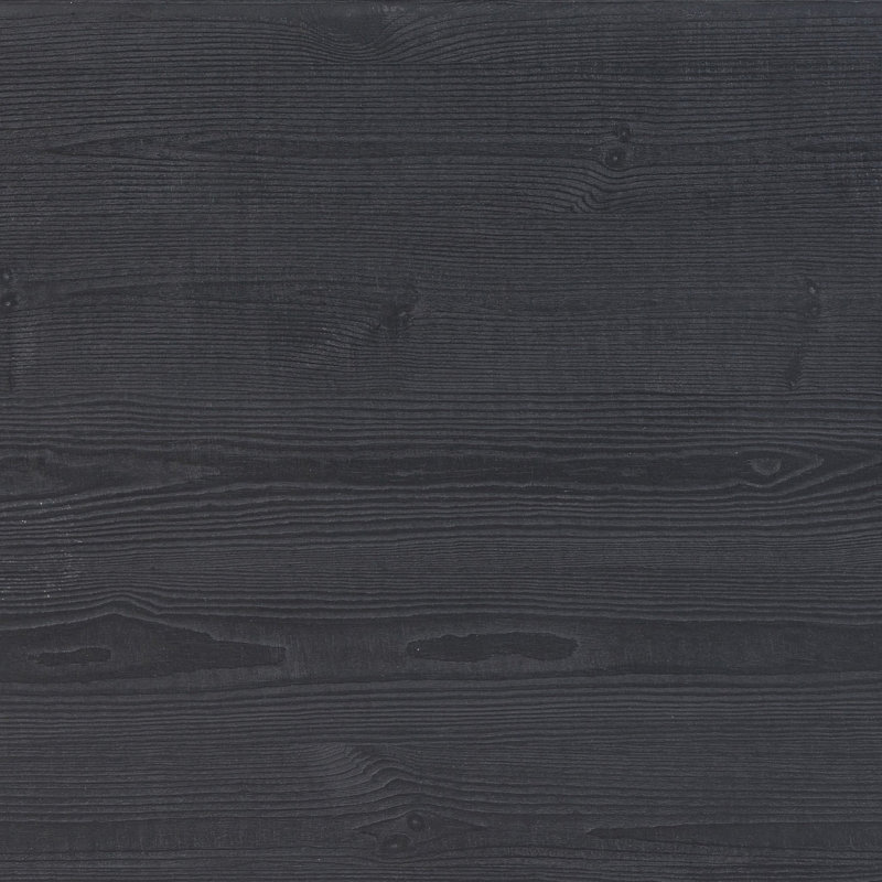 Alfie Dining Table 87"-Black Pine, 30" H x 87" L x 35.5" W, Honey Pine