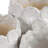 Planter Set Stoneware Ceramic Textured Quatrefoil Indoor Outdoor Use Set Of 3 - 11", 9", 7" White