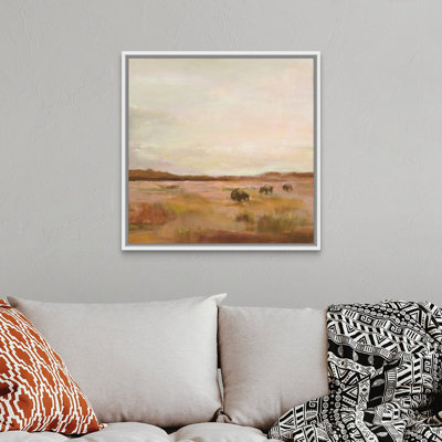 Buffalo Under Big Sky Warm - imprimé