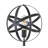 58'' Black Traditional Floor Lamp