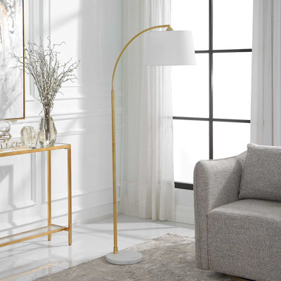 Lampe sur pied arquée 65 po Mendy