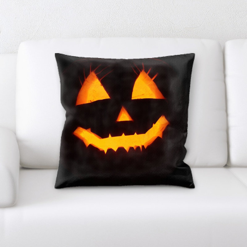 Coussin citrouille