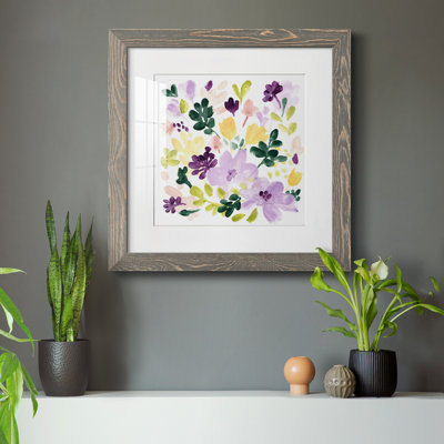" Lavender Meadow I " Painting Print
