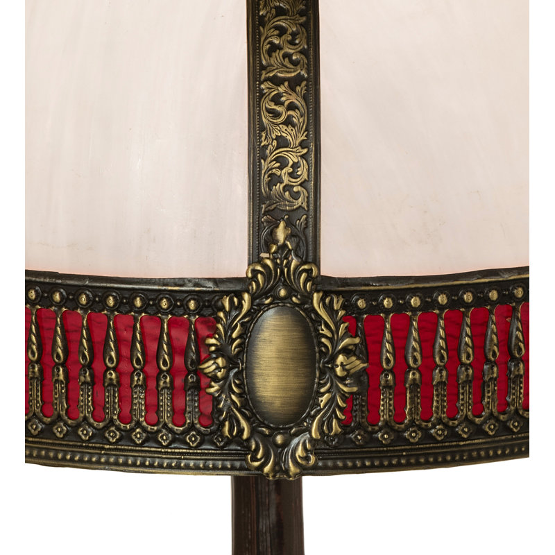 Lampe de table gothique en métal