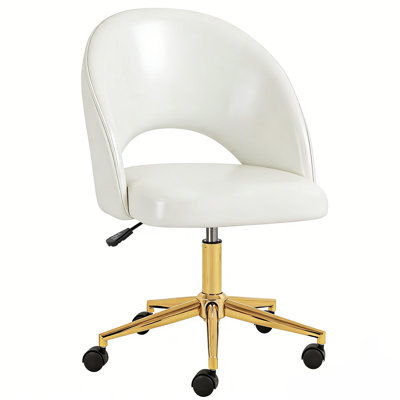 Adjustable Height Upholstered Task Chair