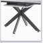 Ensemble de table de salle à manger extensible pour 4 à 8 personnes, chaises rembourrées douces, dossier incurvé, grande table de cuisine, design moderne et durable-119365235