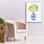 «Epic Graffiti» «Lemon Chinoiserie 2 V2» par Farida Zaman, art mural sur toile, 26 po x 34 po-1937207642