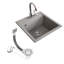 Dakota Fields Carneal 510mm W Single Bowl Granite Drop-In Kitchen Sink-2103108497