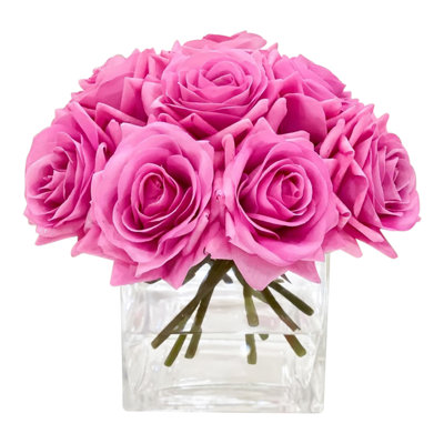 Roses dans un vase