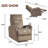 Upholstered Massage Chair-1824123828