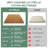 Paoli Japanese Floor Mattress, 4" Thick Sherpa Fleece Futon Mattress, Roll Up Sleeping Pads, Reversible and Portable Folding Foam Floor Bed Tatami Mat-870936144-871074146
