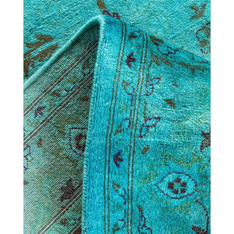 Fine Vibrance One-of-a-Kind 3'1" X 5'3" Hand Knotted Area Rug