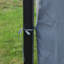 Milanna 3 x 3(m) Hardtop Gazebo Canopy with Polycarbonate Roof - Grey
