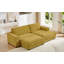 Canapé modulaire rembourré avec repose-pieds amovible-357018614