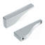 Poignée Channel - bouton de meuble chrome 3 po x 1/2 po - Quincaillerie contemporaine pour tiroirs et armoires-23117585