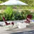 2PCS Adirondack Chair Cushion, Patio Chair Cushions, Wine Red-1682219962-1682219967