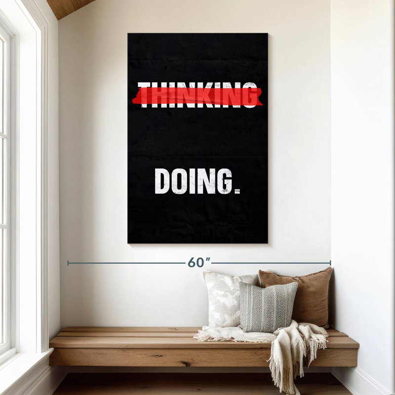 Doing, 48" H x 32" W