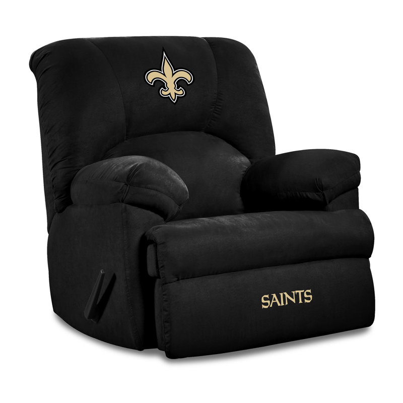 NFL Upholstered Recliner, New Orleans Saints